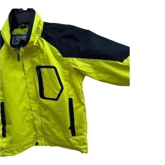 Killtec Youth Jacket Rain Coat Level 2 Technical Outdoor Ski Shell Hoodie size 4 - Picture 6 of 10